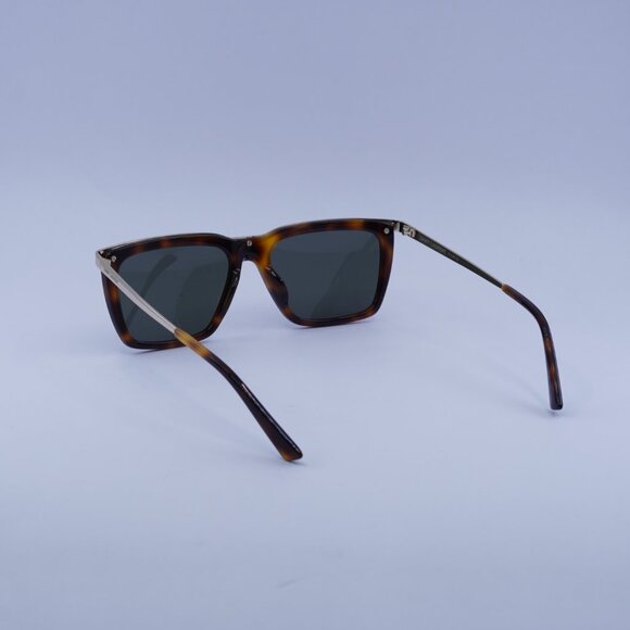 Saint Laurent SL 765 004 Sunglasses Havana/Gold Square Frame, Grey Lenses - Picture 6 of 10